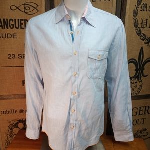 💥Clearance💥 Arnold Zimberg Linen and Cotton Shirt, M